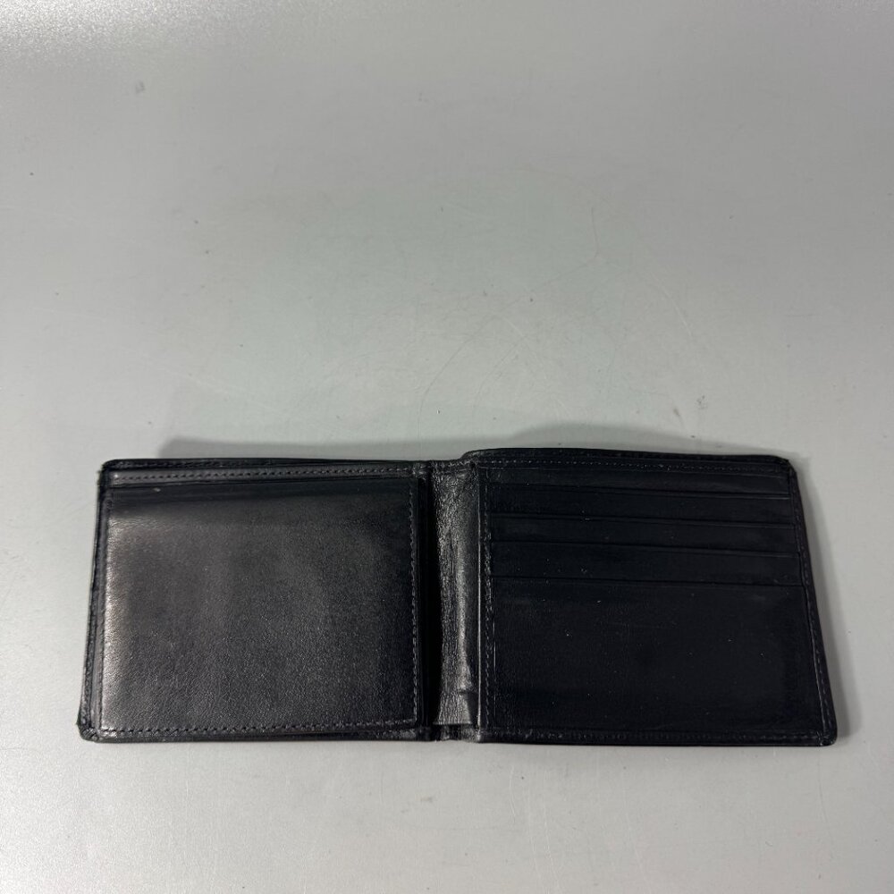 Coach Black Leather Bifold Wallet - Picture 3 of 12
